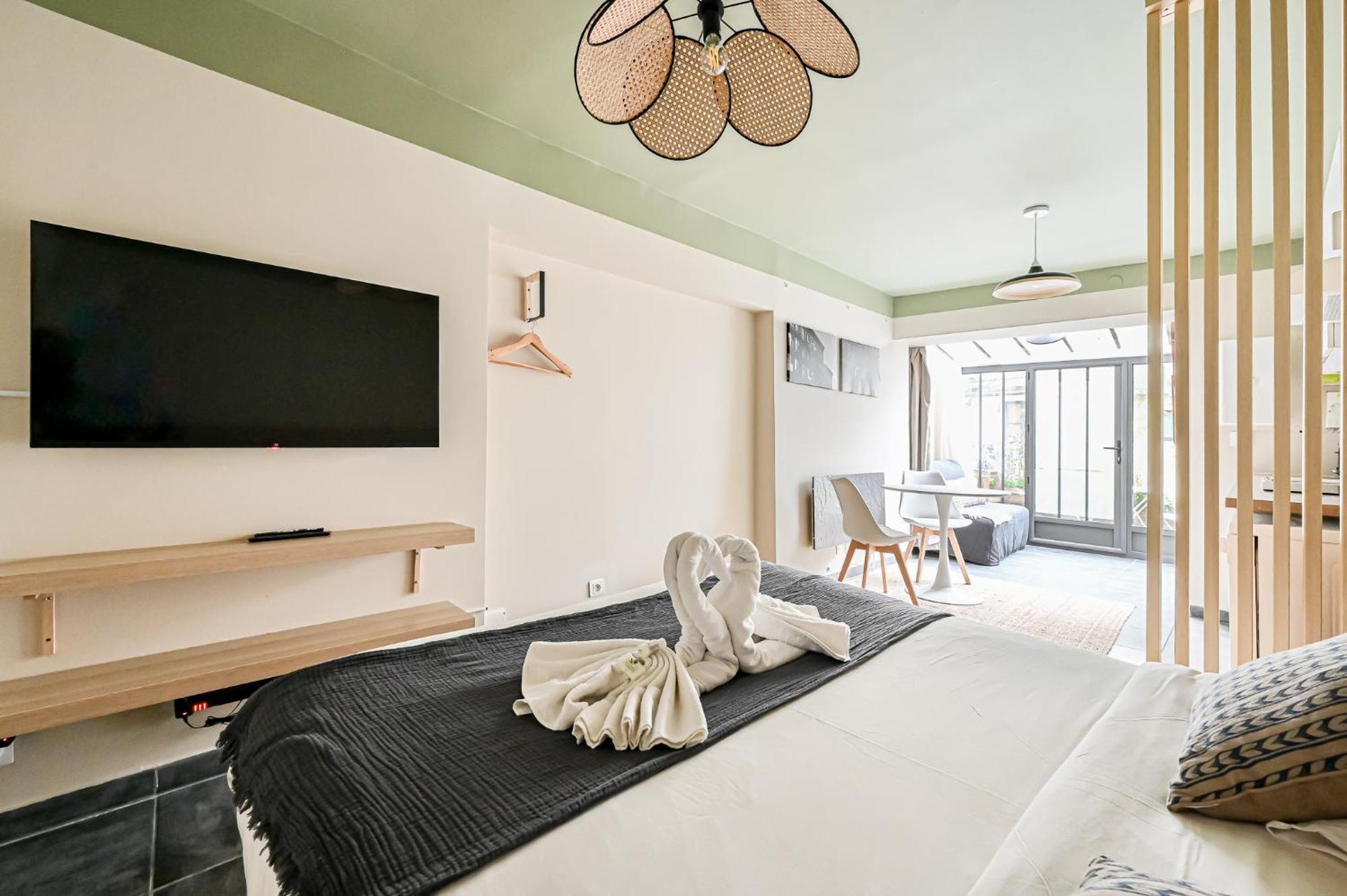L'Oasis Parisien - 2 Pers - Metro Oberkampf Apartment Exterior photo