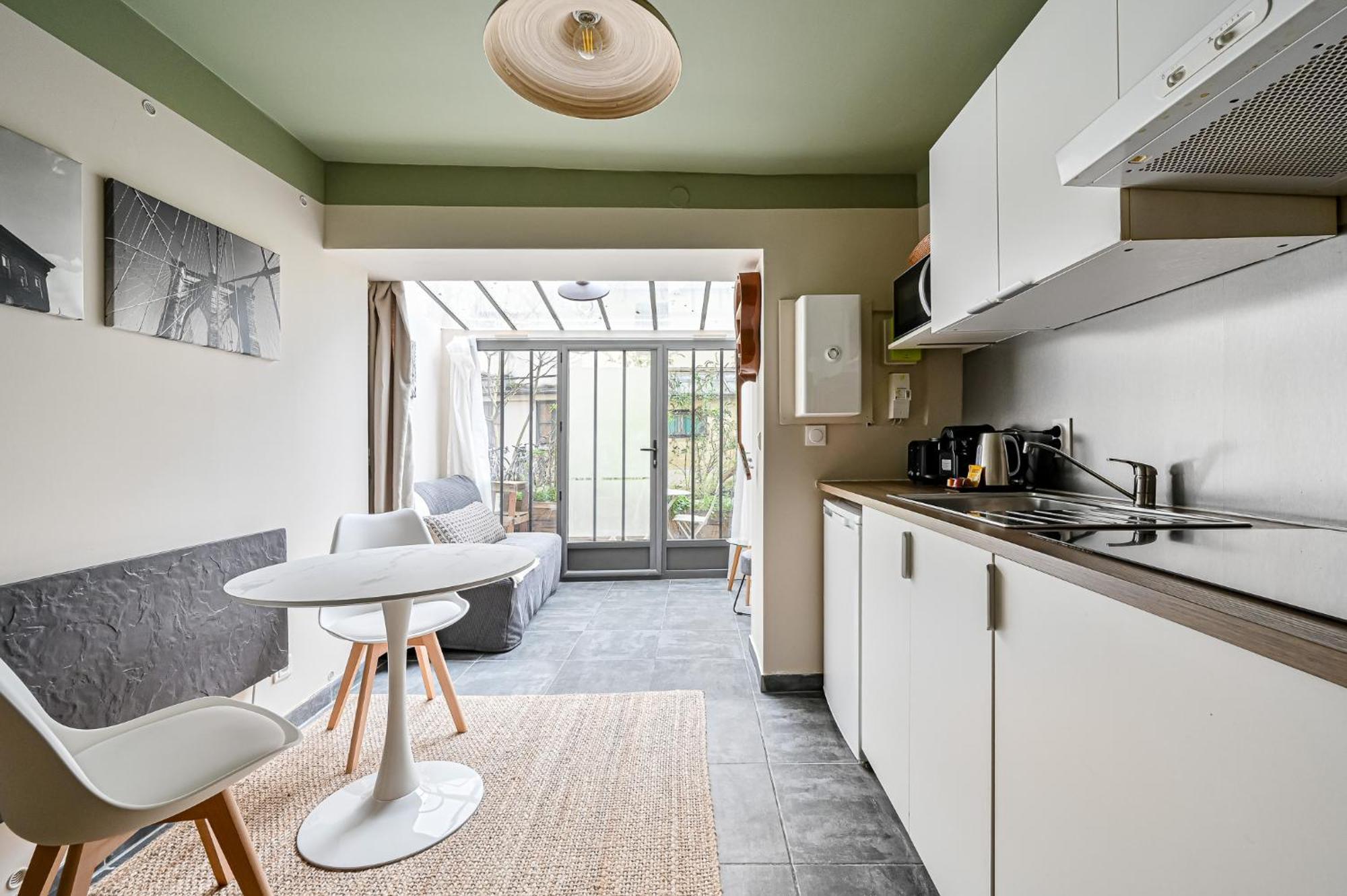 L'Oasis Parisien - 2 Pers - Metro Oberkampf Apartment Exterior photo